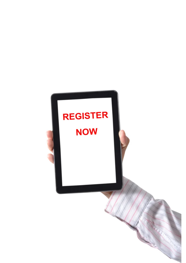 register now